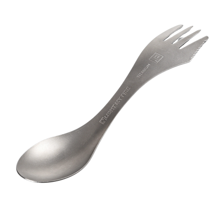 Swedish Spork aus Titan leichtes 3in1 Besteckfür Camping und Outdoor