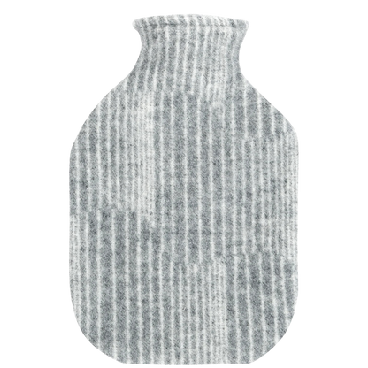 Aurora Wärmflasche - Grau-Weiß