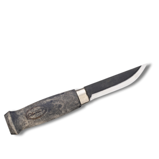 KAAMOS Carbon Gürtelmesser - Klinge 9 cm - Marttiini