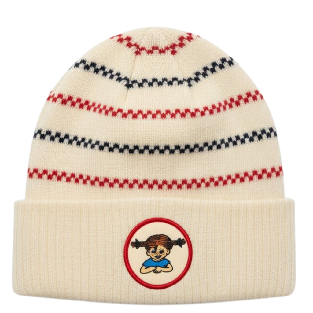 Strickmütze für Kinder - Pippi Langstrumpf