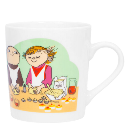 Kinderbecher aus Porzellan - Willi Wiberg und Milla