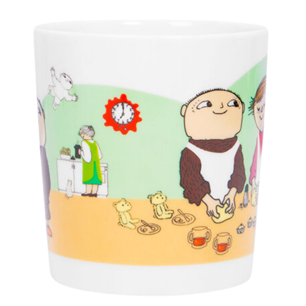 Kinderbecher aus Porzellan - Willi Wiberg und Milla