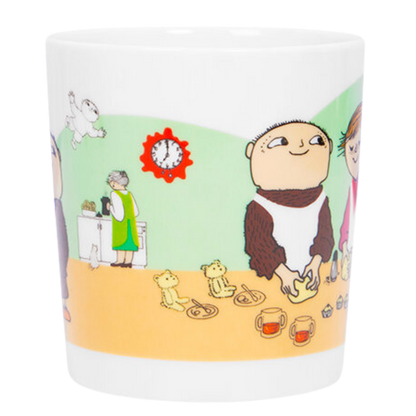 Kinderbecher aus Porzellan - Willi Wiberg und Milla