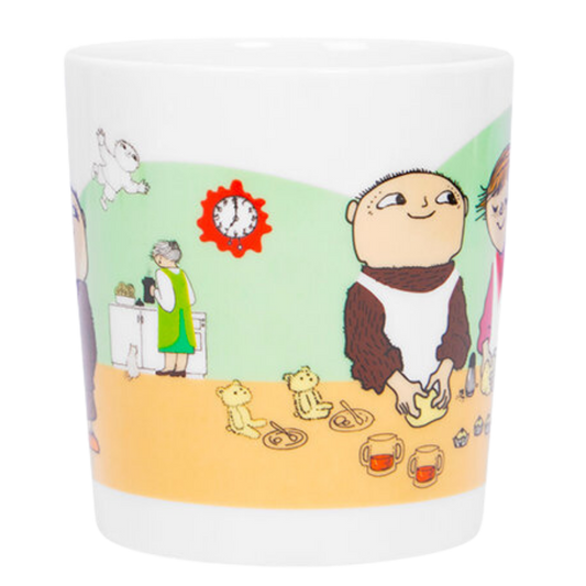 Kinderbecher aus Porzellan - Willi Wiberg und Milla