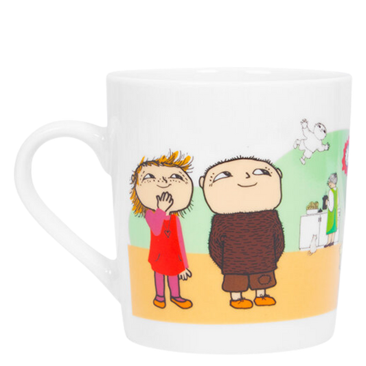 Kinderbecher aus Porzellan - Willi Wiberg und Milla