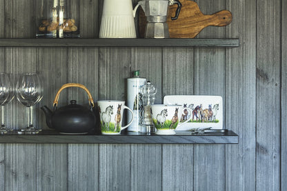 Becher mit Pferdemotiv - 11 cm, 35 cl