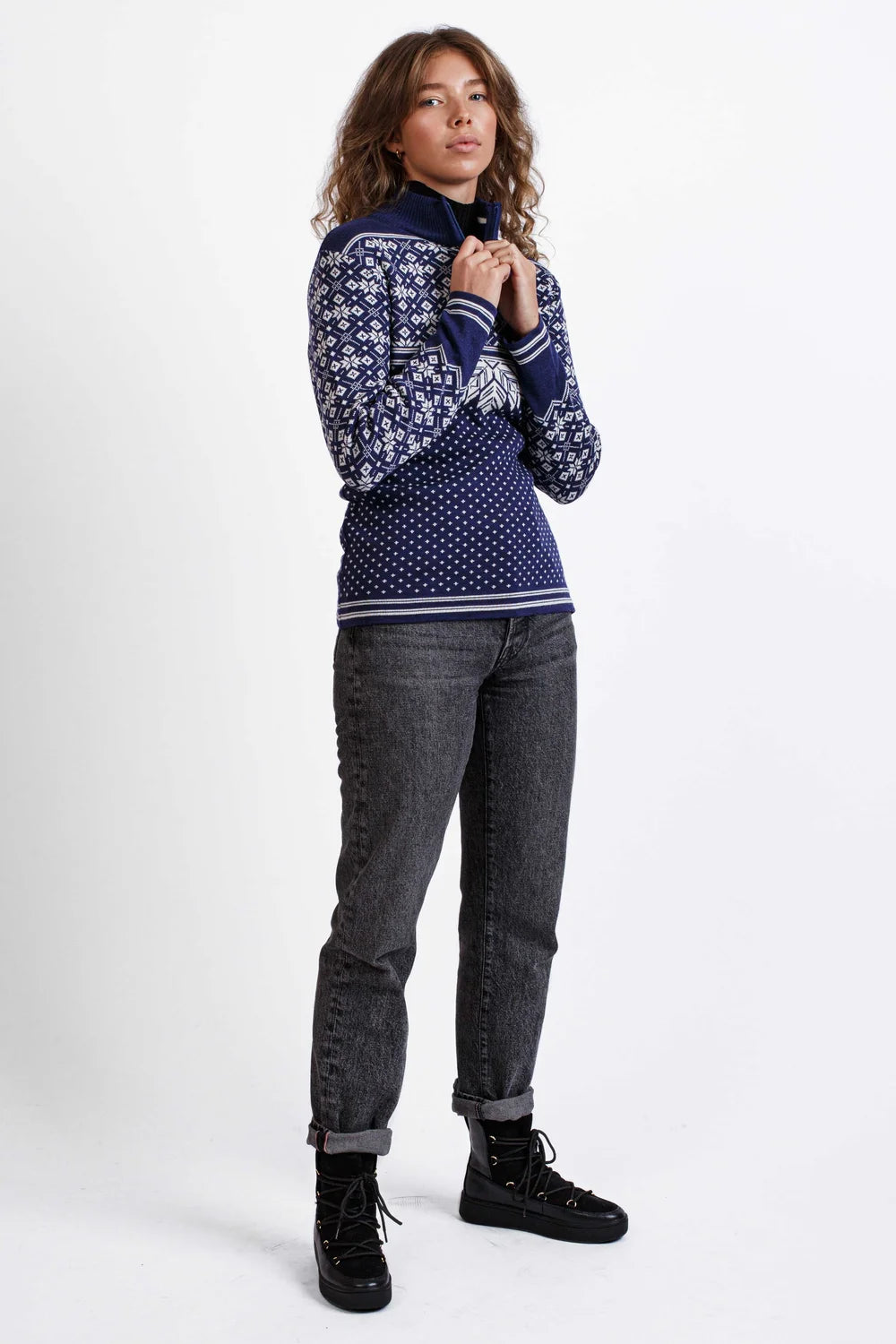 KRISTIN - Norwegen Damen Ski-Pullover
