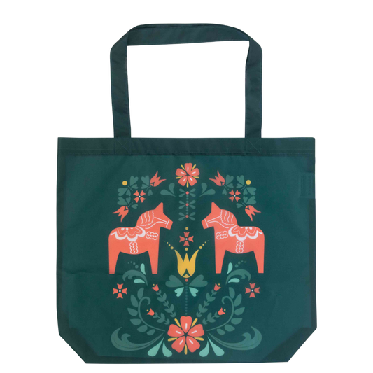 Einkaufstasche - Dala-Pferde