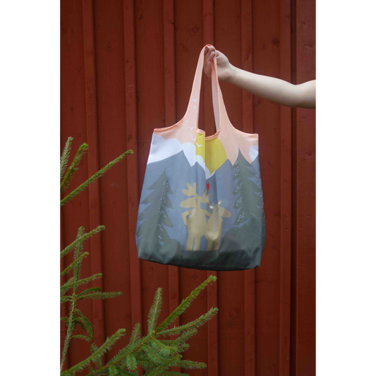 Einkaufstasche - Verliebte Elche