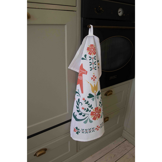 Küchentuch - Dala-Pferde