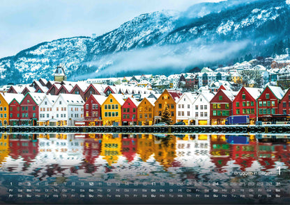 Norwegen - Im Land der Fjorde - Wandkalender 2027 - 59 x 42 cm