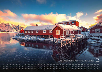 Norwegen - Im Land der Fjorde - Wandkalender 2027 - 59 x 42 cm
