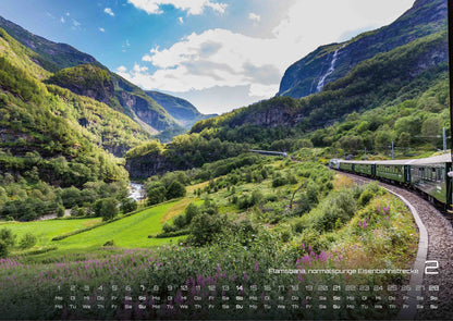 Norwegen - Im Land der Fjorde - Wandkalender 2027 - 59 x 42 cm