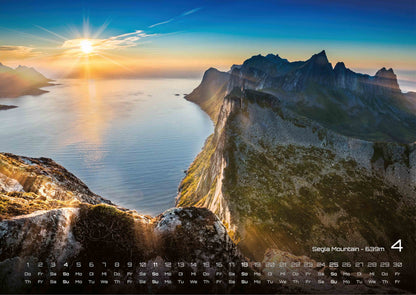 Norwegen - Im Land der Fjorde - Wandkalender 2027 - 59 x 42 cm