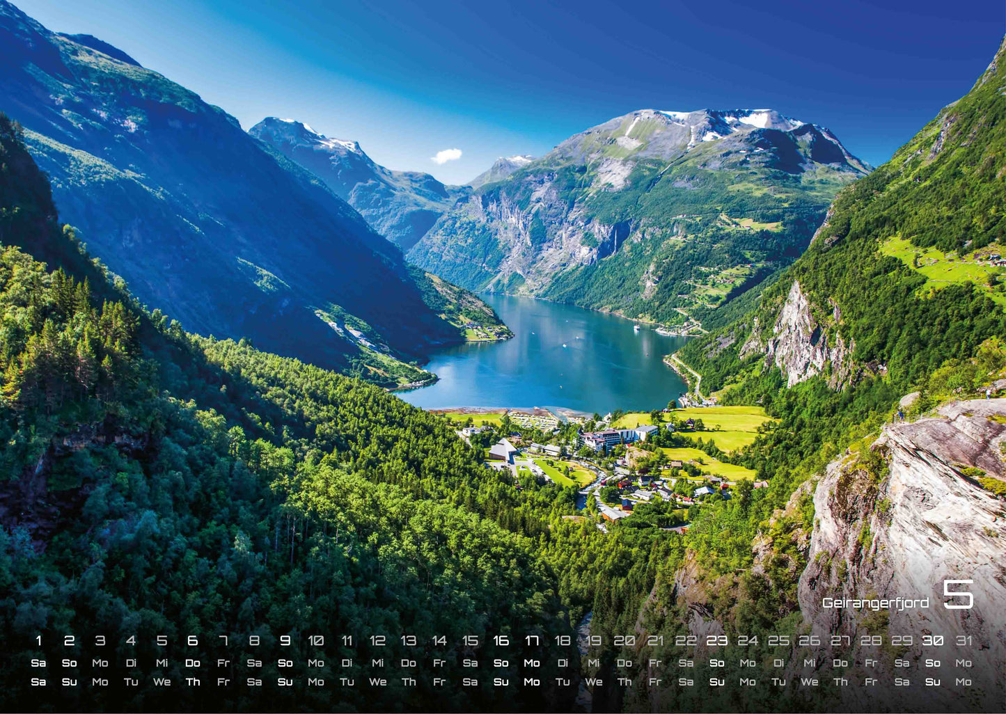 Norwegen - Im Land der Fjorde - Wandkalender 2027 - 59 x 42 cm