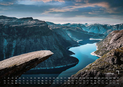 Norwegen - Im Land der Fjorde - Wandkalender 2027 - 59 x 42 cm