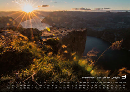 Norwegen - Im Land der Fjorde - Wandkalender 2027 - 59 x 42 cm
