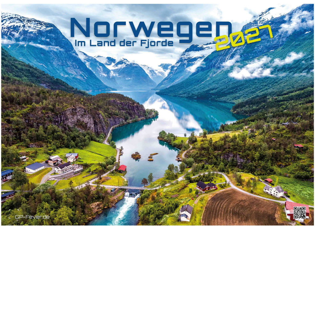 Norwegen - Im Land der Fjorde - Wandkalender 2027 - 59 x 42 cm