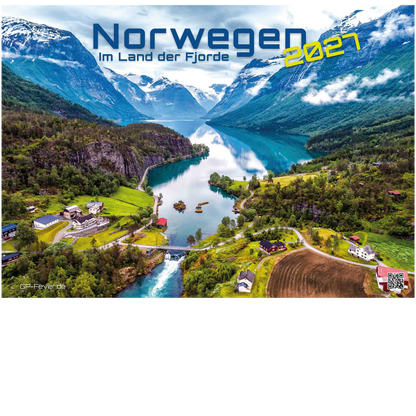 Norwegen - Im Land der Fjorde - Wandkalender 2027 - 59 x 42 cm