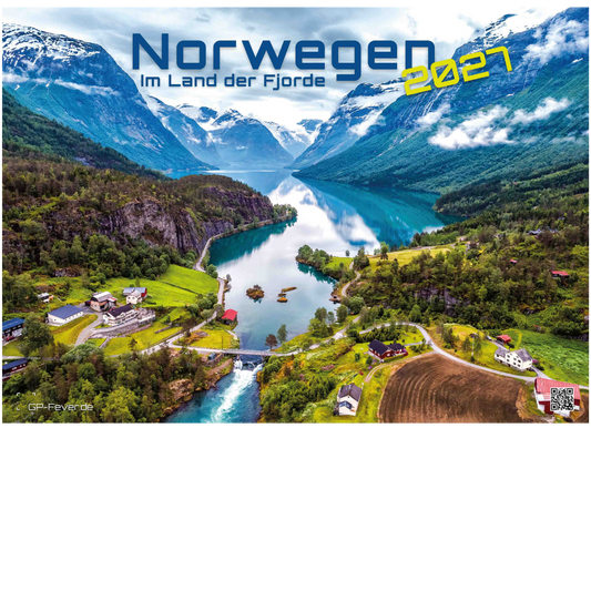 Norwegen - Im Land der Fjorde - Wandkalender 2027 - 59 x 42 cm
