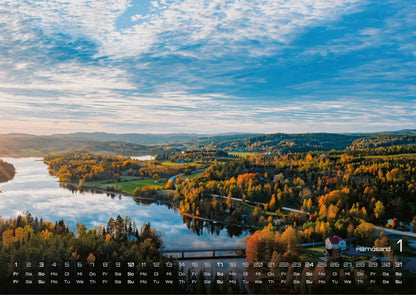 Schweden - Magie des Nordens - Wandkalender 2027 - 59 x 42 cm