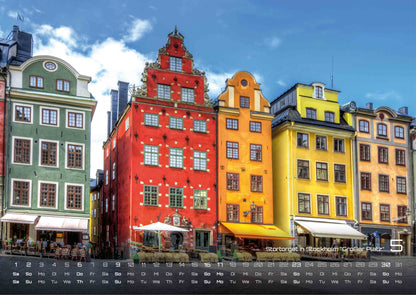 Schweden - Magie des Nordens - Wandkalender 2027 - 59 x 42 cm