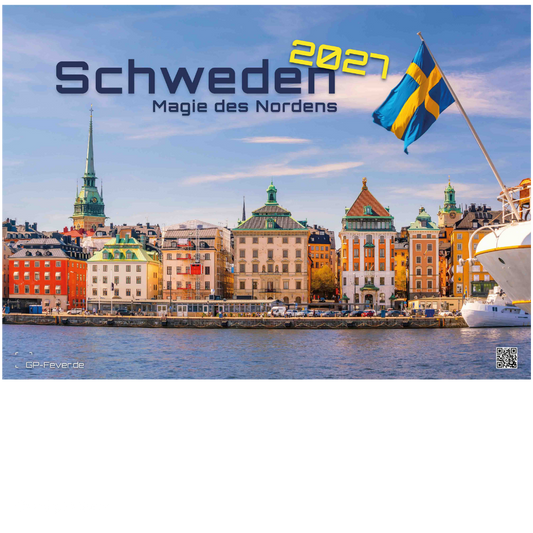 Schweden - Magie des Nordens - Wandkalender 2027 - 59 x 42 cm