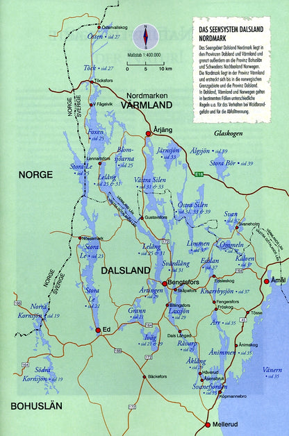 Kanuland - Kanufahren in Dalsland Nordmarken