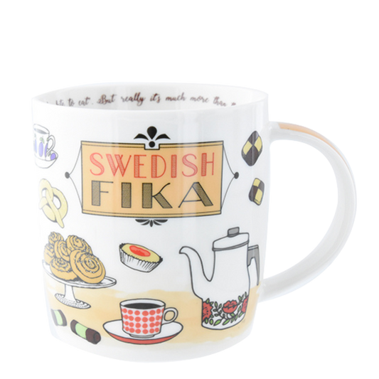 Mugg Swedish Fika -  Kaffeebecher