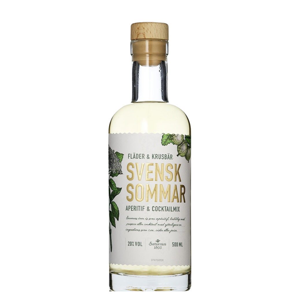 Saturnus Svensk Sommar - Holunder- & Stachelbeeren - 20% vol. - 500ml ... Saturnus Svensk Sommar - Holunder- & Stachelbeeren - 20% vol. - 500ml ...