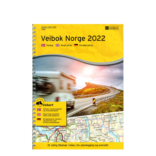 Veibok Norge - Autoatlas Norwegen 1:500.000 - Nordeca
