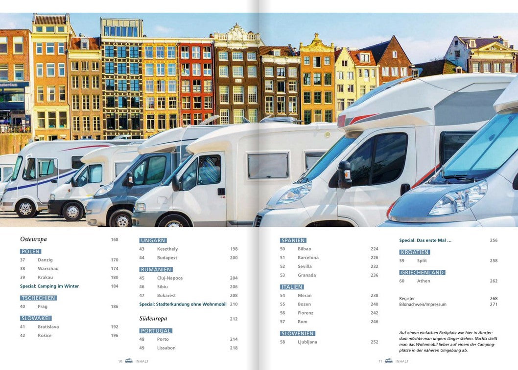 Mit dem Wohnmobil in 60 Städte Europas