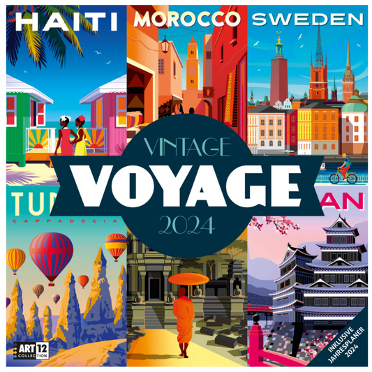 Vintage Voyage - Kalender 2024